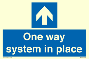 One way system in place